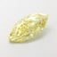 2.57 Ct. Fancy Yellow Marquise Lab Grown Diamond