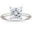 Platinum Hazel Solitaire Ring, smalltop view
