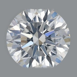 Round diamond — real photo