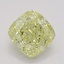 1.51 Ct. Fancy Yellow Cushion Diamond