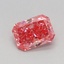 0.40 Ct. Fancy Vivid Pink Radiant Lab Grown Diamond