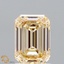 1.51 Ct. Fancy Light Orangy Yellow Emerald Lab Grown Diamond