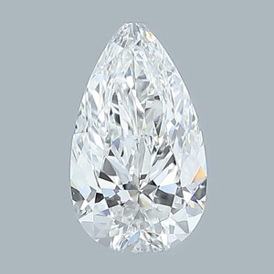 Pear diamond — real photo