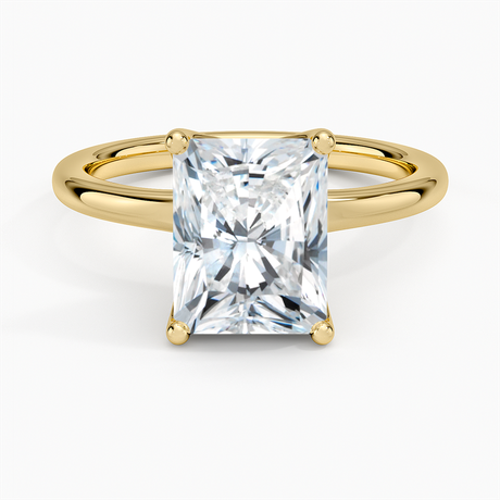 Fleur Solitaire Ring
