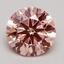 1.80 Ct. Fancy Intense Pink Round Lab Grown Diamond