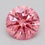 1.54 Ct. Fancy Vivid  Pink Round Lab Grown Diamond