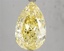 5.01 Ct. Fancy Intense Yellow Pear Lab Grown Diamond