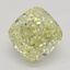 1.11 Ct. Fancy Light Yellow Cushion Diamond