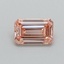 0.50 Ct. Fancy Intense Pink Emerald Lab Grown Diamond