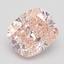 1.05 Ct. Fancy Intense Pink Cushion Lab Grown Diamond