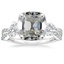 18K White Gold Luxe Willow Three Stone Diamond Ring (1/2 ct. tw.), smalltop view
