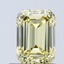 1.07 Ct. Fancy Intense Yellow Emerald Lab Grown Diamond