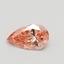 0.70 Ct. Fancy Intense Pink Pear Lab Grown Diamond