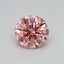 0.32 Ct. Fancy Vivid Pink Round Lab Grown Diamond