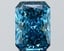 2.56 Ct. Fancy Deep Blue Radiant Lab Grown Diamond