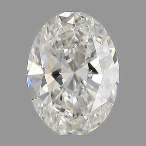 Oval diamond — real photo