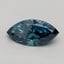 0.70 Ct. Fancy Vivid Blue Marquise Lab Grown Diamond