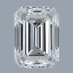 Emerald diamond — real photo