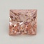 3.04 Ct. Fancy Intense Pink Princess Lab Grown Diamond