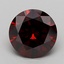 1.43 Ct. Fancy Deep  Orange Round Lab Grown Diamond