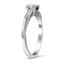 The Joice Ring, smalltop view on a hand