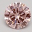 2.20 Ct. Fancy Intense Pink Round Lab Grown Diamond