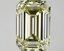 1.40 Ct. Fancy Light Yellow Emerald Lab Grown Diamond