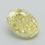1.05 Ct. Fancy Intense Yellow Oval Lab Grown Diamond