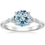 Platinum Nadia Diamond Ring, smalltop view