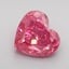 1.02 Ct. Fancy Vivid Pink Heart Lab Grown Diamond