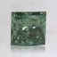 1.51 Ct. Fancy Vivid Pacific Green Princess Lab Grown Diamond