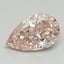 1.17 Ct. Fancy Intense Pink Pear Lab Grown Diamond