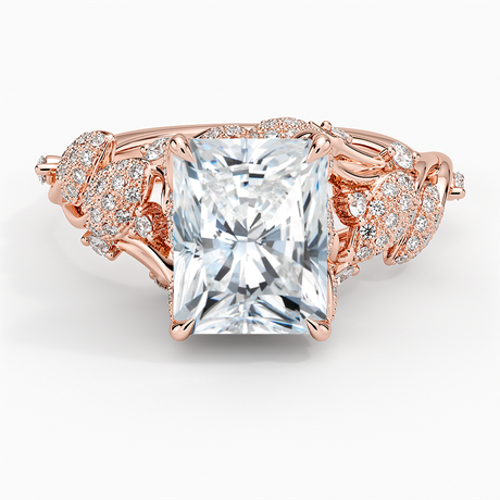 14K Rose Gold Luxe Canopy Diamond Ring