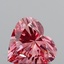 1.01 Ct. Fancy Vivid  Pink Heart Lab Grown Diamond