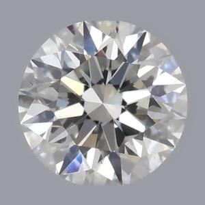 Round diamond — real photo