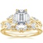 18K Yellow Gold Secret Garden Diamond Ring (1/2 ct. tw.) with Yvette Diamond Ring