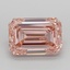 3.02 Ct. Fancy Intense  Pink Emerald Lab Grown Diamond