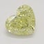 1.02 Ct. Fancy Yellow Heart Diamond