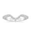 18K White Gold Luxe Lunette Diamond Ring (1/3 ct. tw.), smalltop view