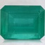 12.4x9.5mm Emerald