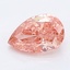 1.02 Ct. Fancy Vivid Pink Pear Lab Grown Diamond