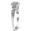 The Annapolis Ring, smalltop view on a hand