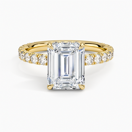 Perfect Fit French Pavé Diamond Ring