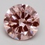 1.80 Ct. Fancy Intense Pink Round Lab Grown Diamond