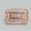 0.95 Ct. Fancy Intense Pink Emerald Lab Grown Diamond