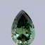 0.41 Ct. Fancy Vivid Green Pear Lab Grown Diamond