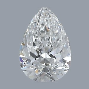 Pear diamond — real photo
