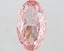 2.81 Ct. Fancy Vivid Pink Oval Lab Grown Diamond