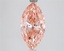 2.06 Ct. Fancy Vivid Pink Marquise Lab Grown Diamond