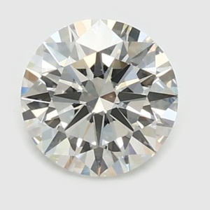 Round diamond — real photo